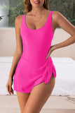 Emoswims - One Piece Swimdress Swimsuits for Women Tummy Control Swim Dresses Skirt Bathing Suit
