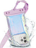 Emoswims - IP68 Waterproof Phone Pouch Floating Waterproof Phone Case Crossbody Lanyard