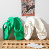 Women's summer soft bottom home indoor non-slip deodorant beach slippers flip flops