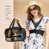 Emoswims - New Portable Waterproof Large Capacity Wet And Dry Separation Toiletry Makeup Storage And Awimming Bag