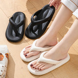 Women's summer soft bottom home indoor non-slip deodorant beach slippers flip flops