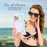 Emoswims - IP68 Waterproof Phone Pouch Floating Waterproof Phone Case Crossbody Lanyard