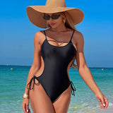 Emoswims - Women's Summer One Piece Swimsuits Sleeveless Tummy Control Bathing Suit 2025 Summer Swimwear