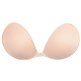 Emoswims - Adhesive Bra Reusable Strapless Self Silicone Push-up Invisible Sticky Bras for Backless Dress