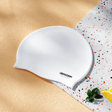 Emoswims - Swim Caps for Long Hair Durable Silicone Swimming Caps for Women