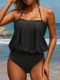 Emoswims - Loose Bandeau Tankini Set